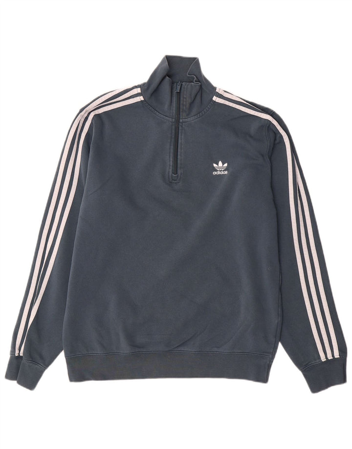 Adidas muška majica s izrezom i srednje sivim pamukom