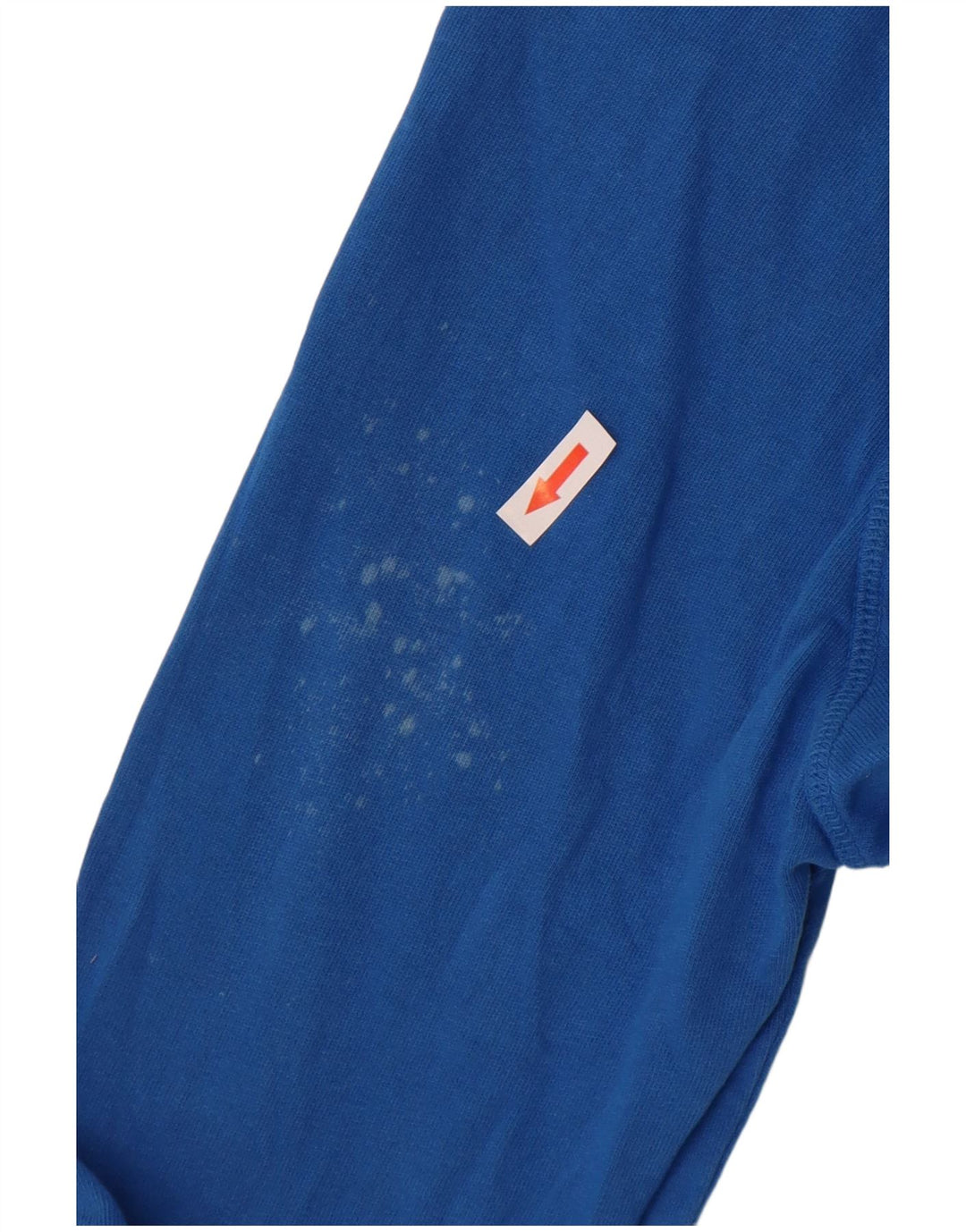 Crew Clothing Ženska majica s kratkim rukavima UK 12 Srednje plavi pamuk