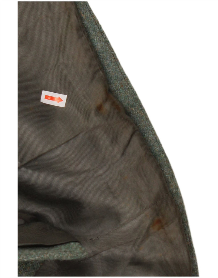 BURTON muška jakna sako s 2 gumba UK 38 Srednje zelena djevičanska vuna