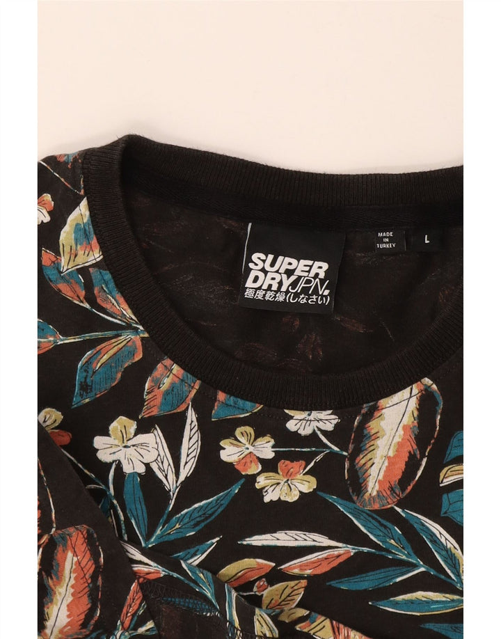 Superdry muška majica s grafičkim motivima, veliki raznobojni cvjetni