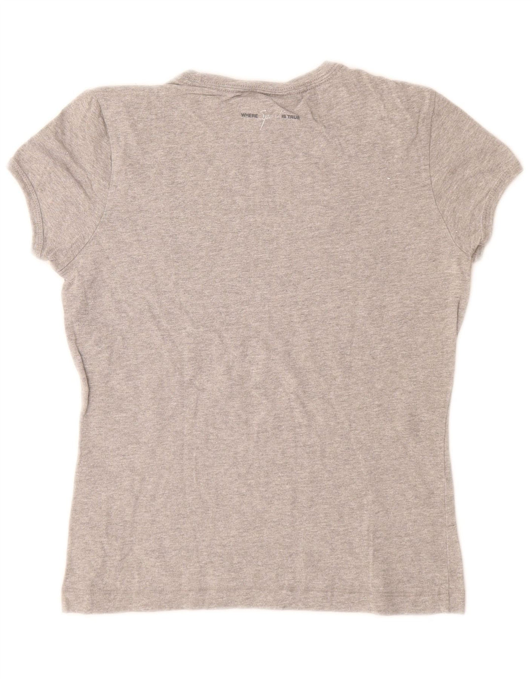 CHAMPION Ženska majica kratkih rukava Heritage Classics Graphic UK 12 srednje siva