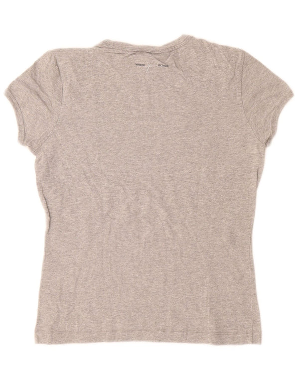 CHAMPION Ženska majica kratkih rukava Heritage Classics Graphic UK 12 srednje siva