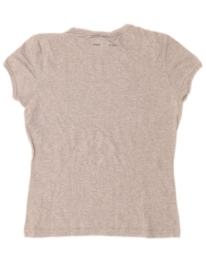 CHAMPION Ženska majica kratkih rukava Heritage Classics Graphic UK 12 srednje siva