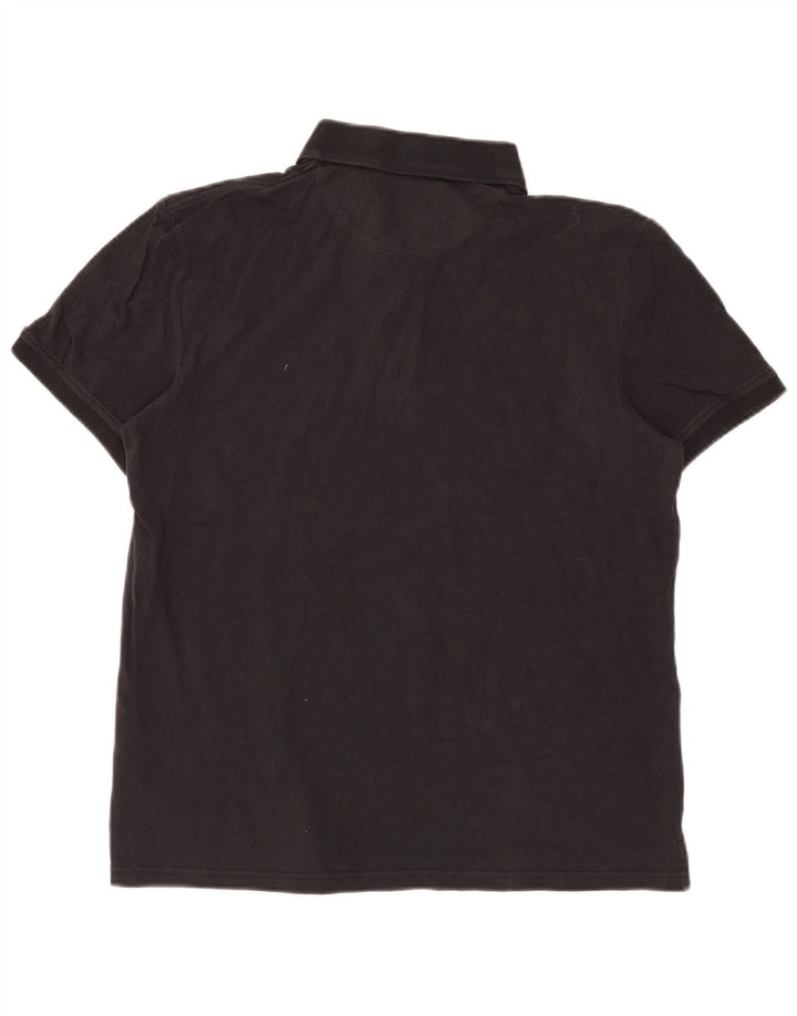 Lyle & Scott muška polo majica velika crna pamučna