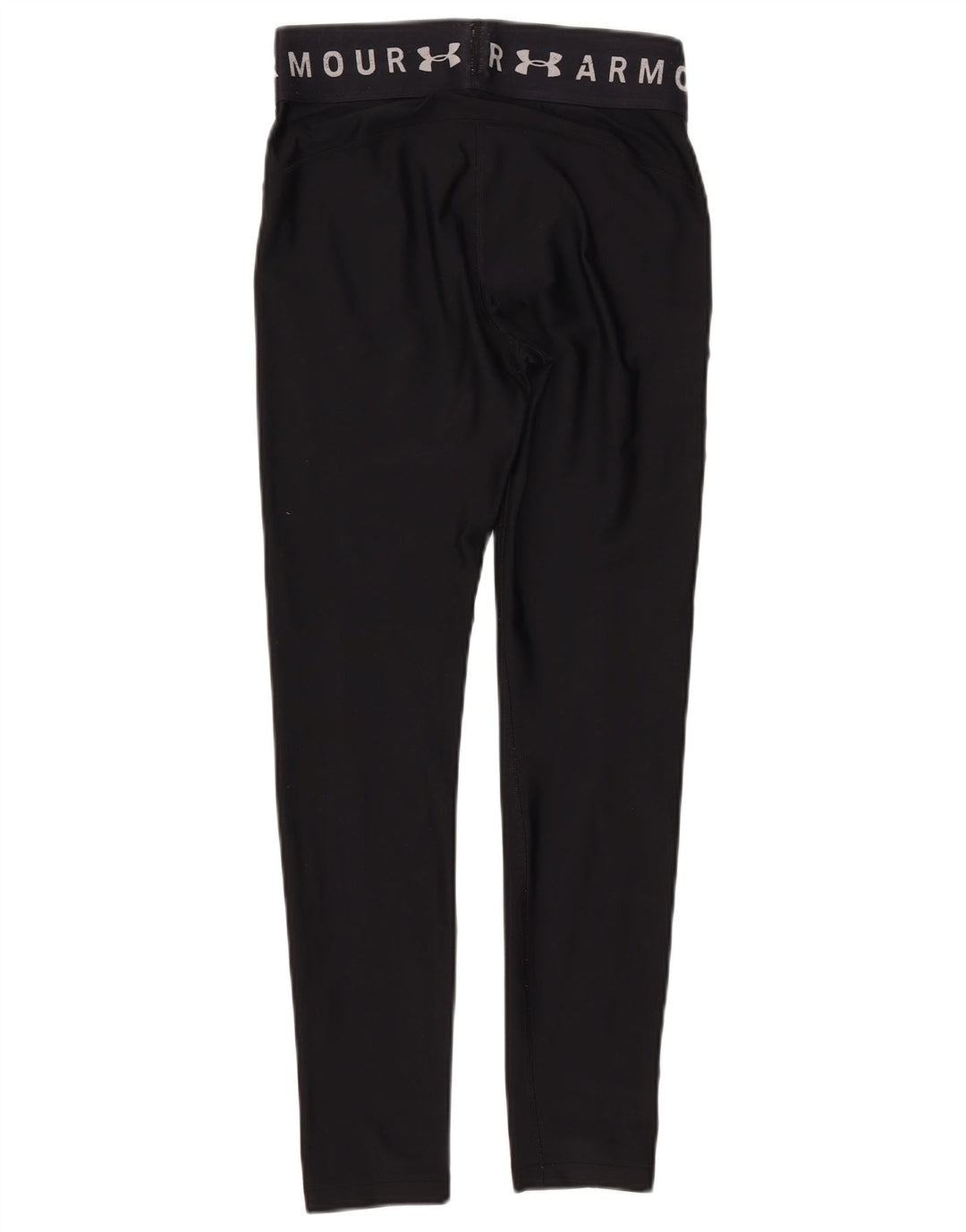 UNDER ARMOUR Ženske Heat Gear Graphic Leggings UK 12 srednje crne