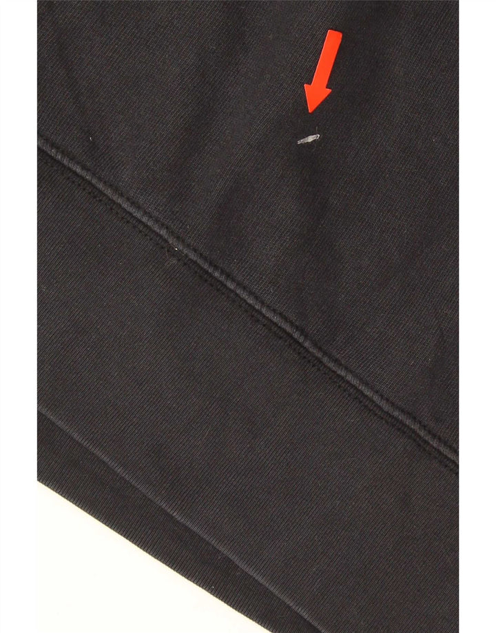 Levi's muška majica s kapuljačom srednje veličine, crni pamuk