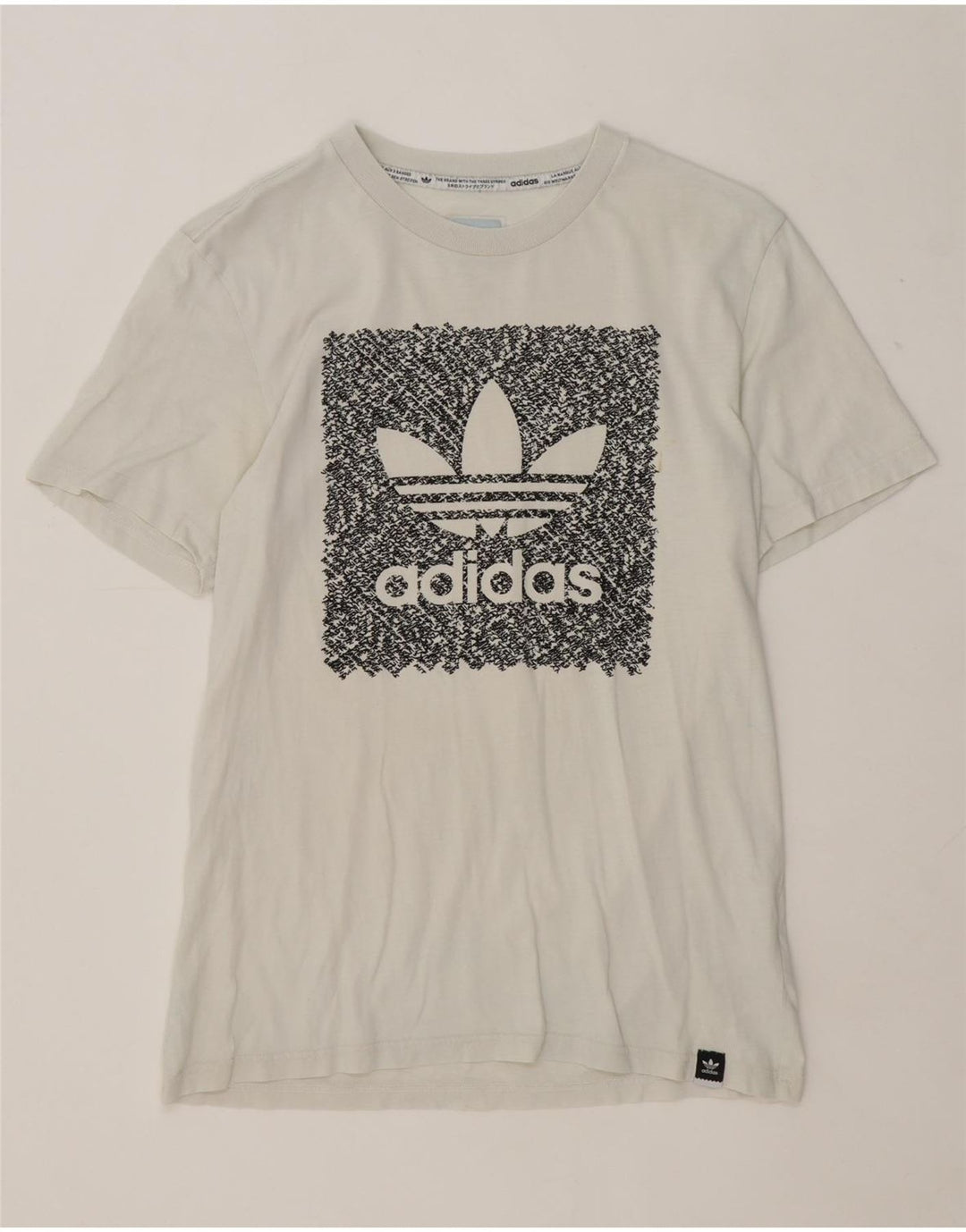 Adidas muška majica kratkih rukava s grafičkim motivima, mali bijeli pamuk