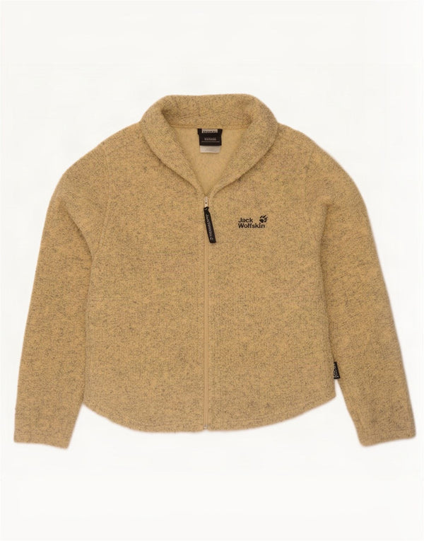 Jack Wolfskin Ženska gornja jakna trenirke UK 12 srednje žute boje