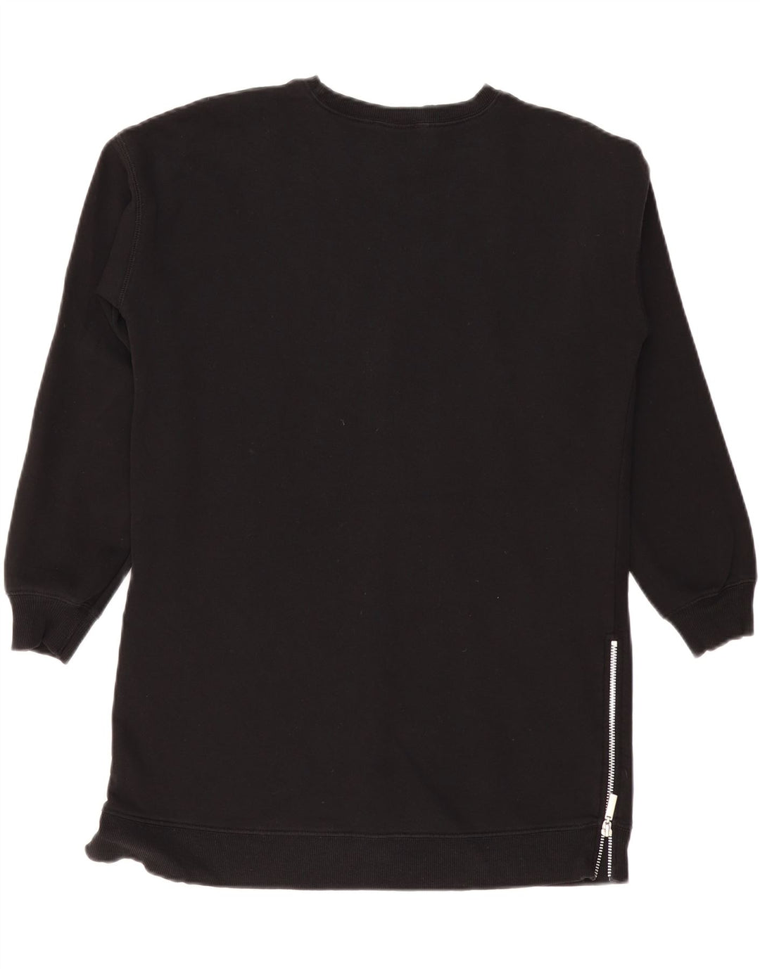 MINT VELVET Ženska dugačka prekomjerna majica s kratkim rukavima UK 10 Small Black