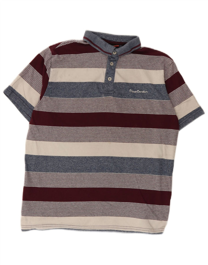 Pierre Cardin muška polo majica srednje boje, pamuk na pruge