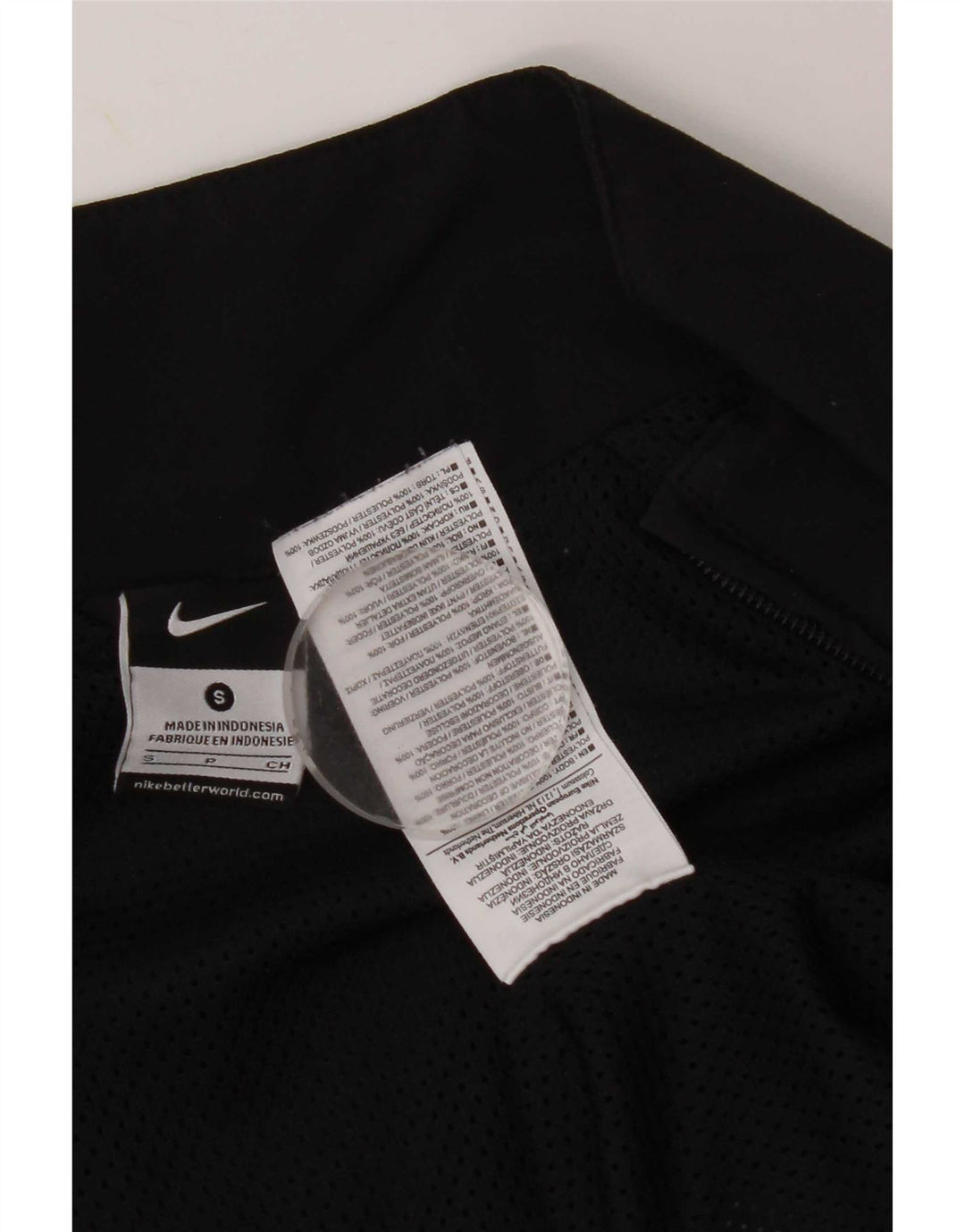 Nike muška gornja jakna s grafičkim motivima, mala crna poliesterska boja