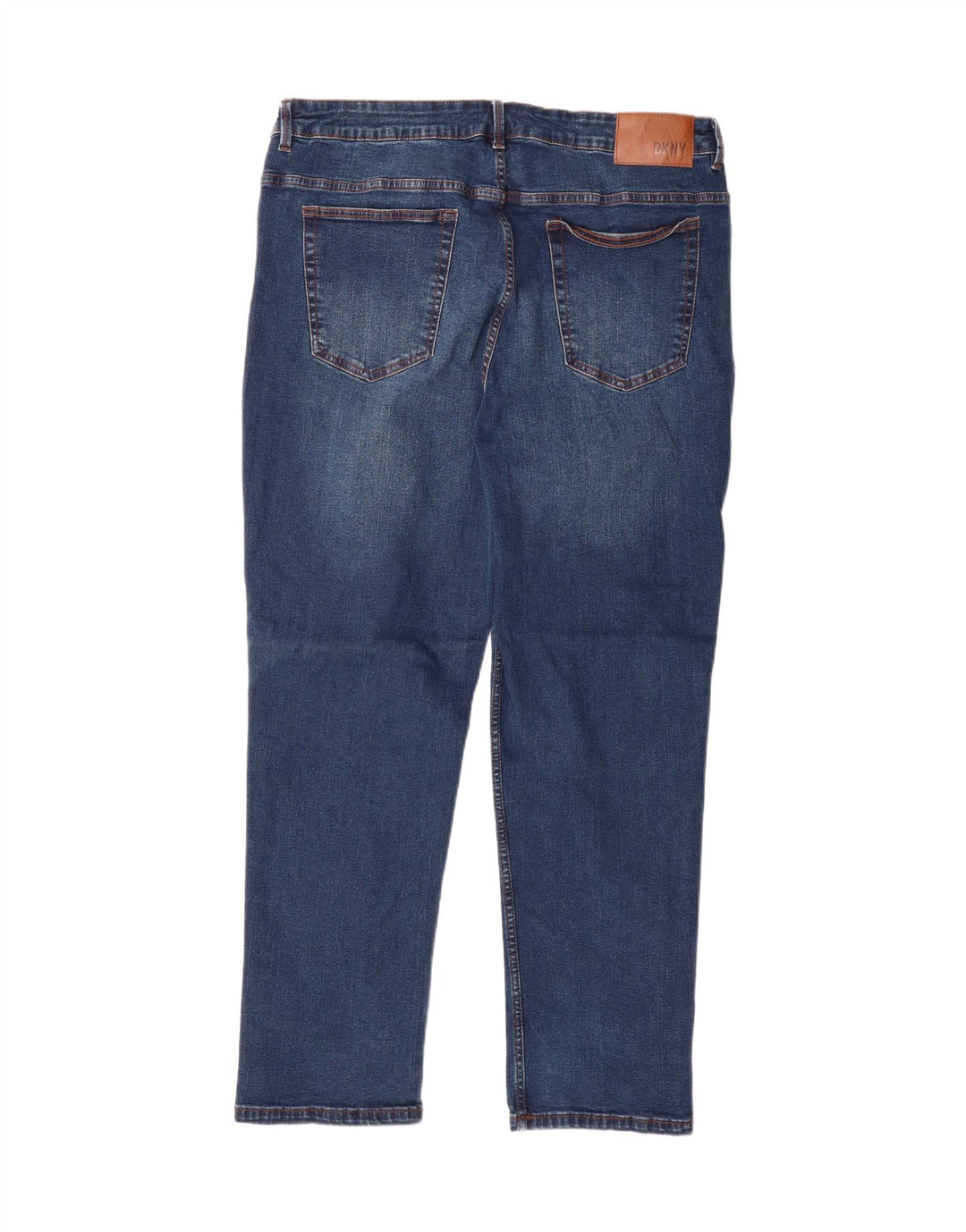 DKNY Mens Duane Straight Jeans W36 L30 Blue Cotton Vintage Dkny and Second-Hand Dkny from Messina Hembry 