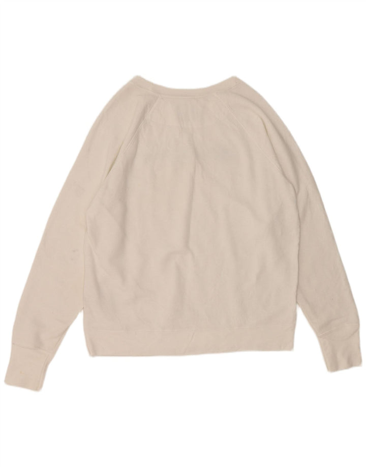 Champion ženski džemper s grafičkim motivima UK 16 Veliki bijeli poliester