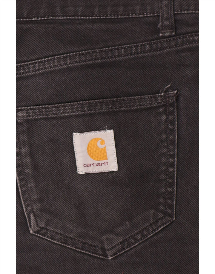 Carhartt muške uske traperice W36 L32 crne