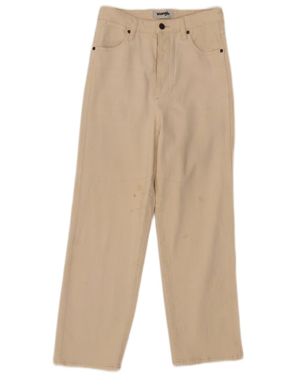 Ravne ležerne hlače Wrangler Lita za djevojčice 10-11 godina W27 L26 sivobijele