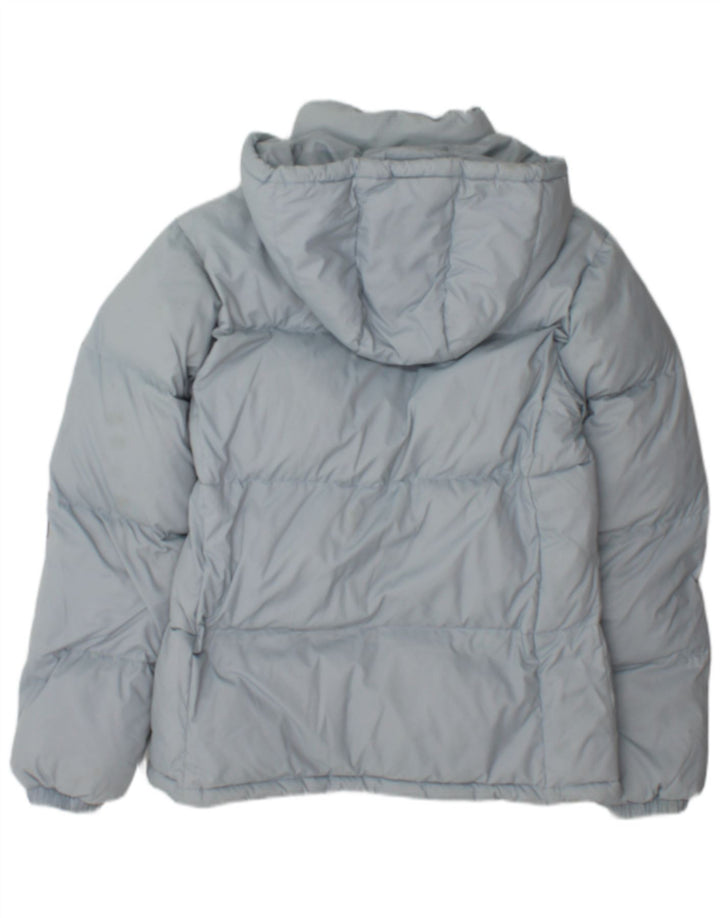 Kappa ženska podstavljena jakna s kapuljačom UK 16 Large Blue Polyamide