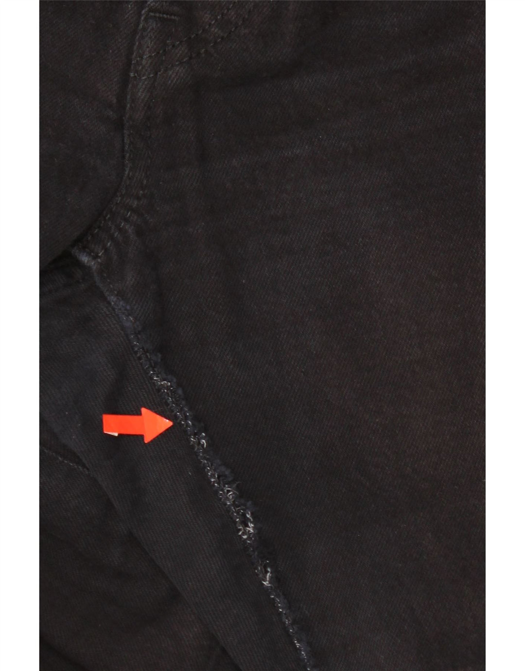 Levi's muške 501 ravne traperice W29 L28 crni pamuk