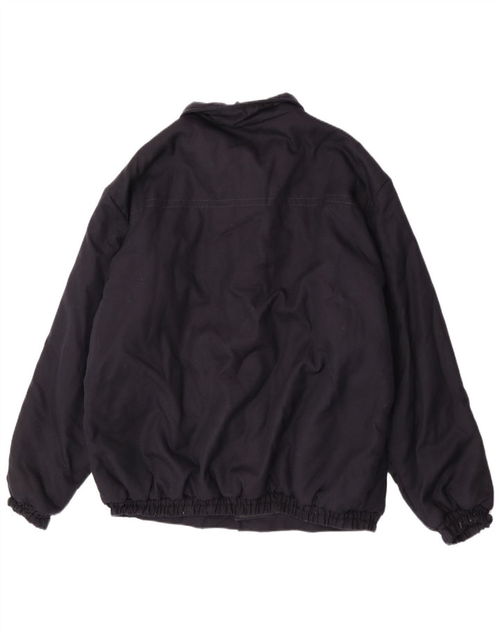 Vintage muška bomber jakna UK 42 XL tamnoplava