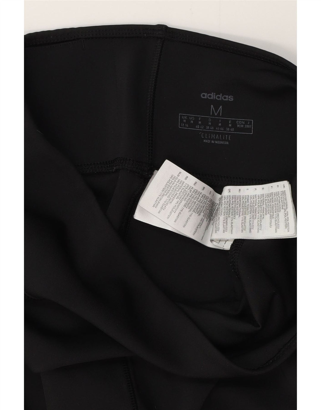 ADIDAS ženske tajice Climalite UK 12/14 Srednje crni poliester