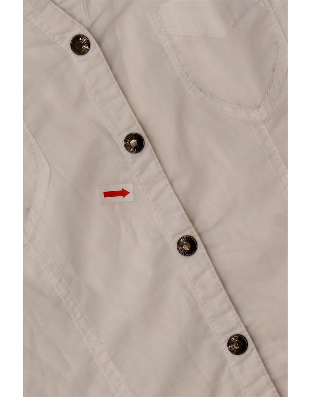 Guess Bijela pamučna košulja za djevojčice 11-12 godina