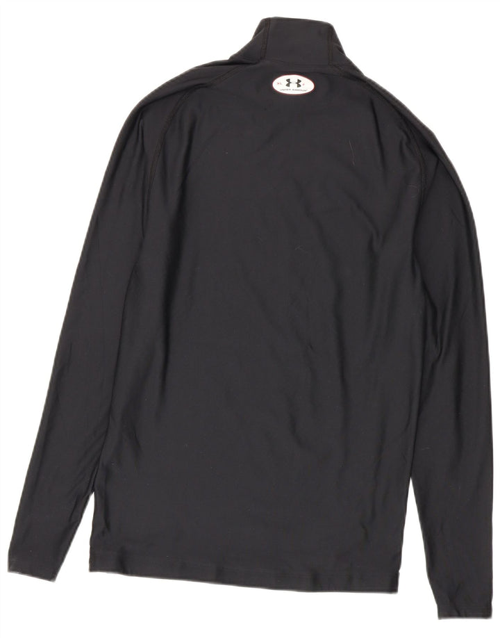 Under Armour muška majica Cold Gear s dugim rukavima XL crni poliester