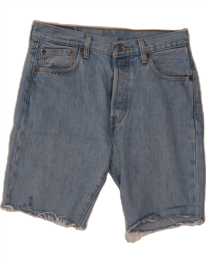 LEVI'S Mens 501 Denim Shorts W32 Medium Blue Vintage Levi's and Second-Hand Levi's from Messina Hembry 