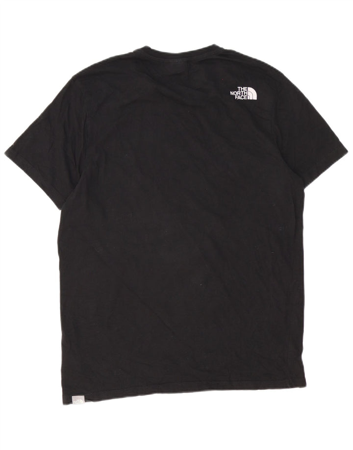 The North Face muška majica kratkih rukava srednji crni pamuk