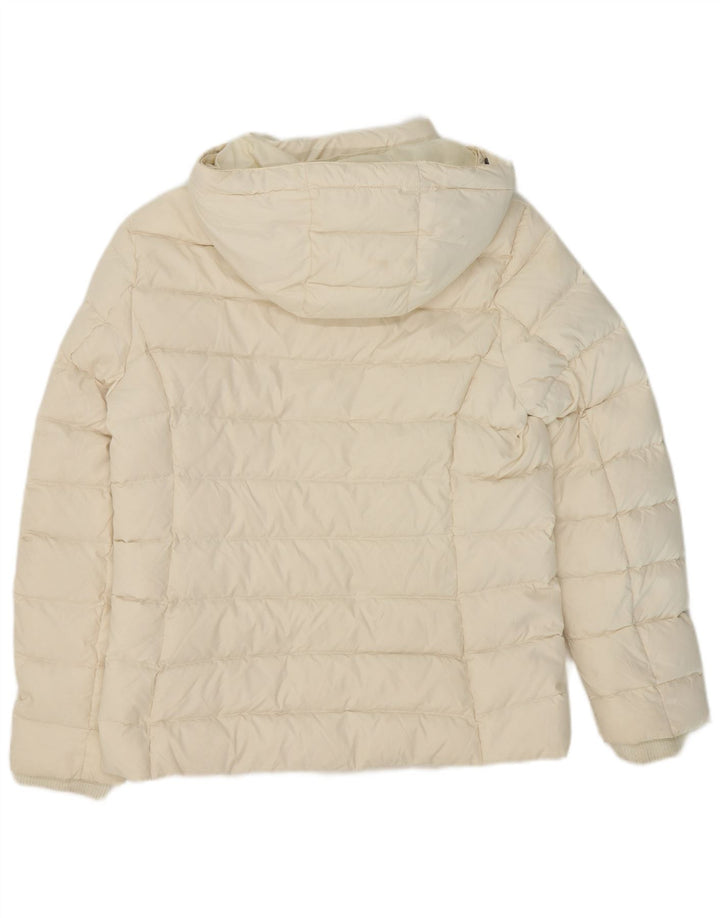 Tommy Hilfiger ženska podstavljena jakna s kapuljačom UK 18 XL bijeli poliester