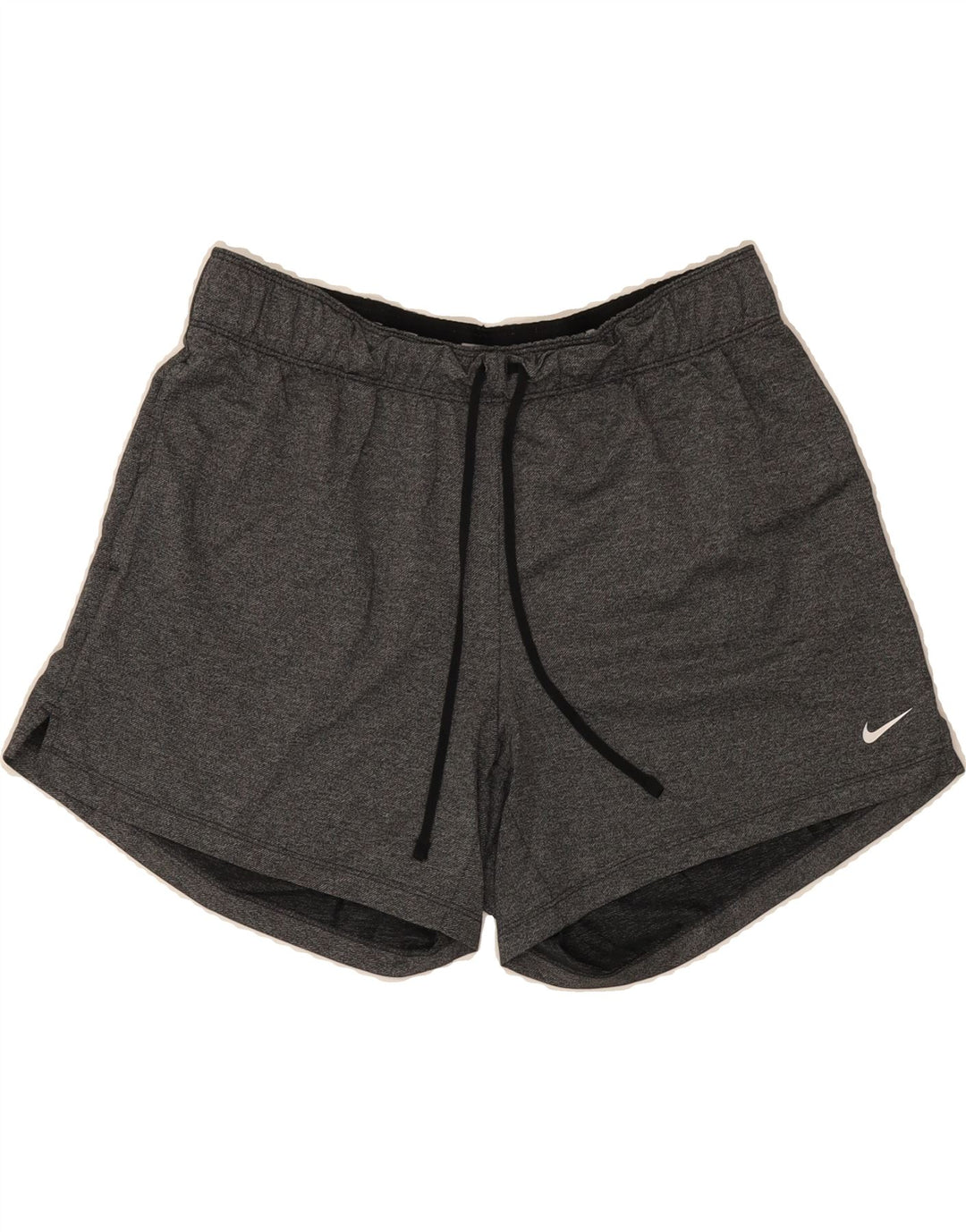 NIKE Womens Dri Fit Sport Shorts UK 14 Medium Grey Polyester Vintage Nike and Second-Hand Nike from Messina Hembry 