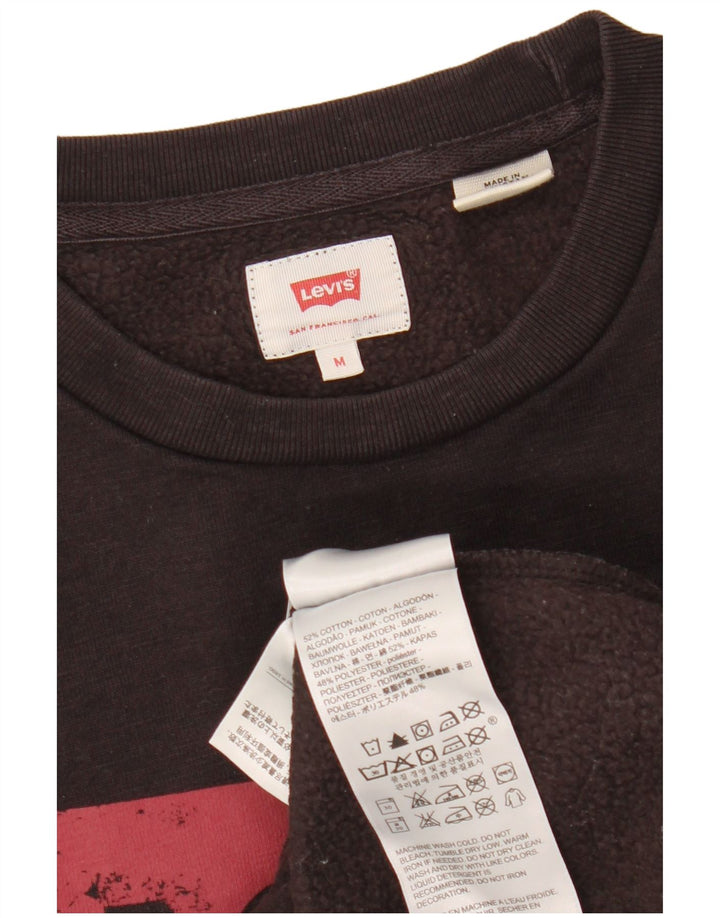 Levi's muška trenirka s grafičkim motivima Srednji crni pamuk