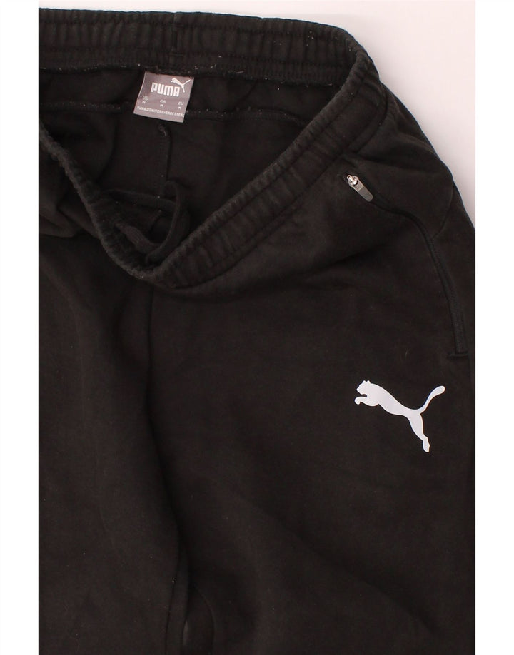 PUMA Mens Tracksuit Trousers Medium  Black Cotton Vintage Puma and Second-Hand Puma from Messina Hembry 