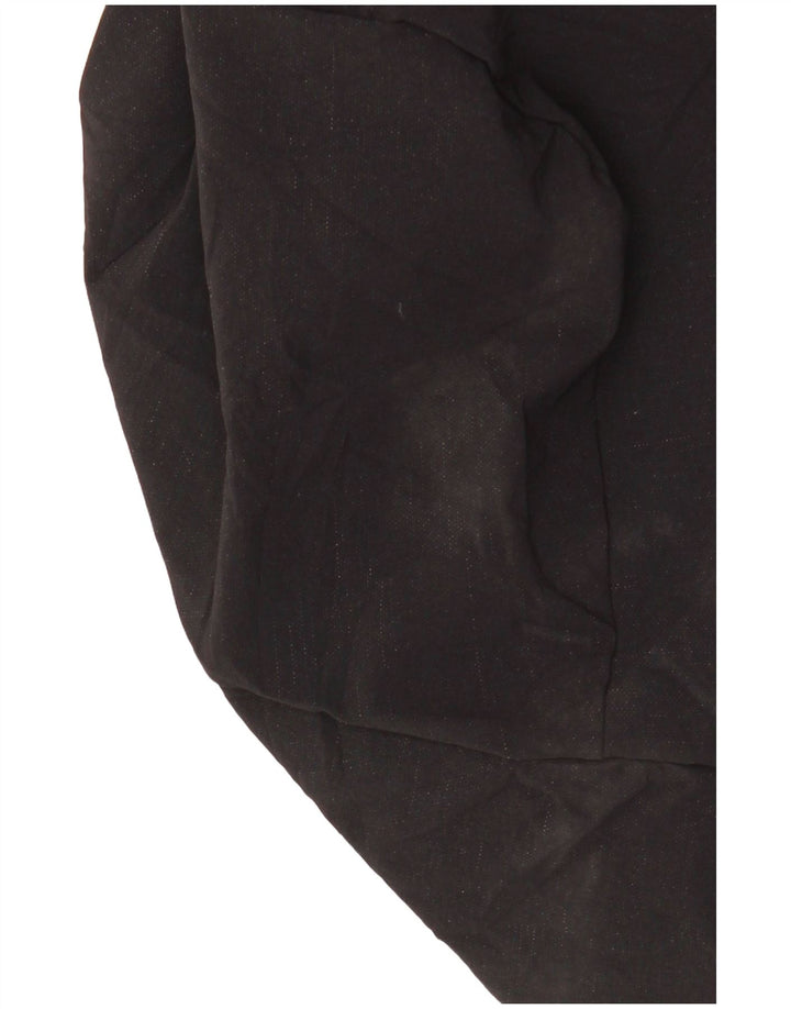 ADIDAS muški pulover s kapuljačom na patentni zatvarač srednje crne boje od poliestera