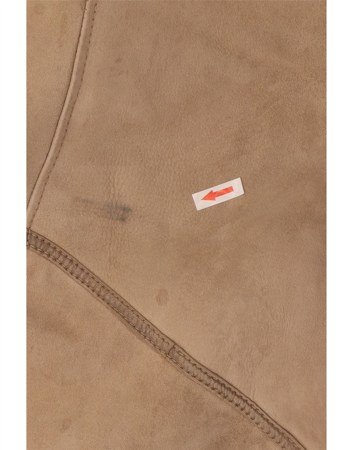Vintage ženska jakna s ovčicama IT 46 Large Beige Shearling