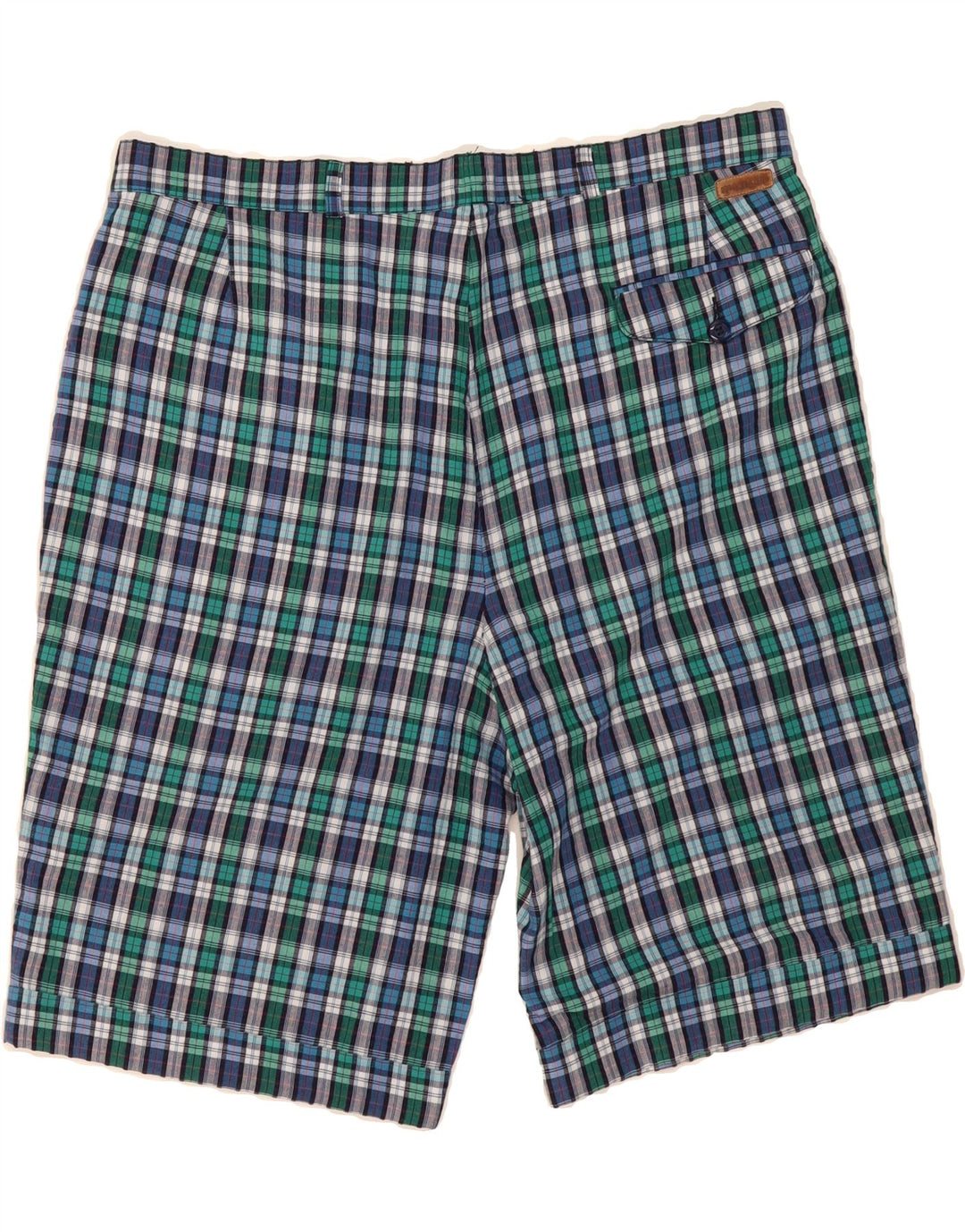 MCGREGOR Mens Chino Shorts W38 XL Multicoloured Check Vintage McGregor and Second-Hand McGregor from Messina Hembry 