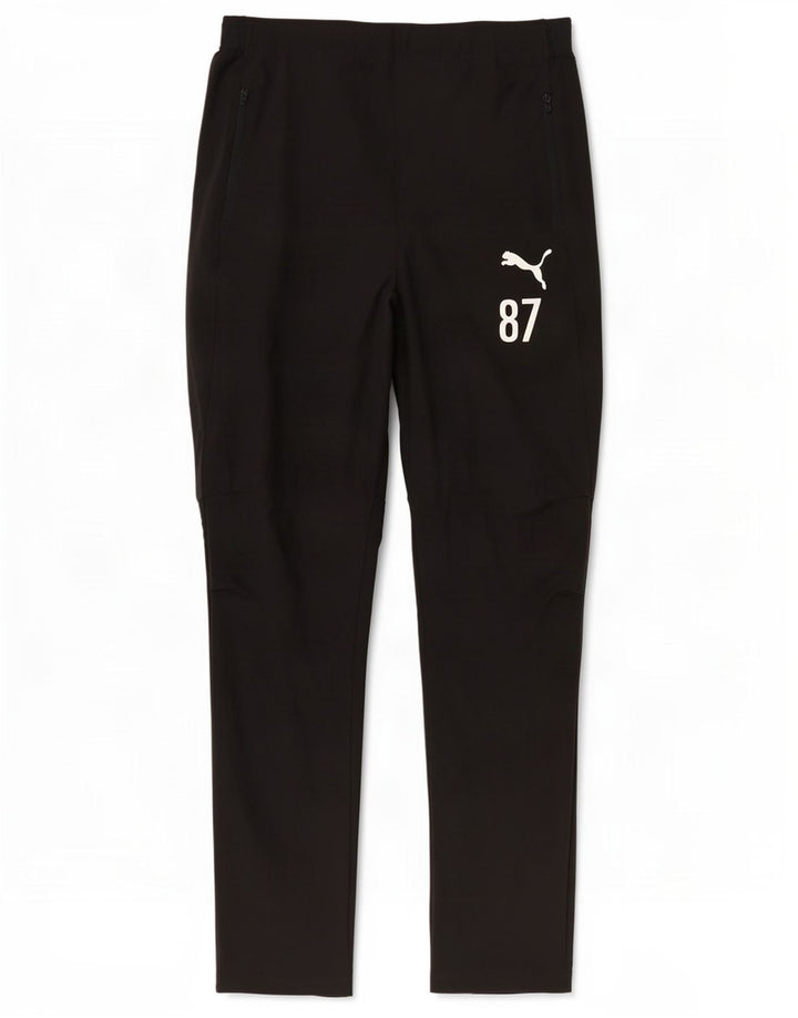 Puma Ženske Graphic Trenirke Hlače UK 14 Large Black