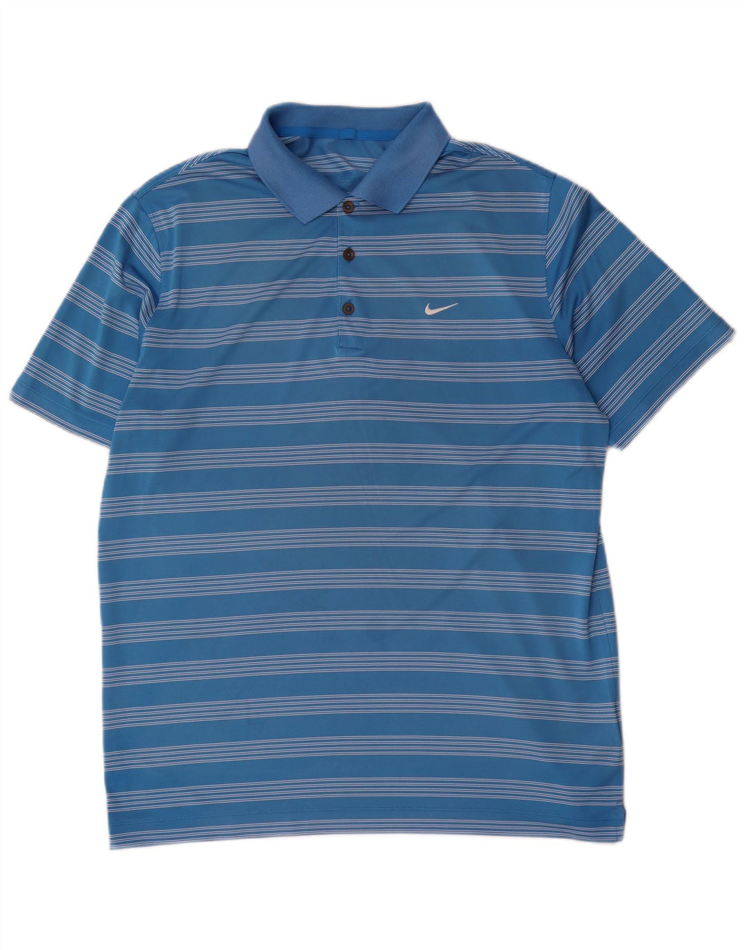 Nike muška polo majica XL plavi prugasti poliester