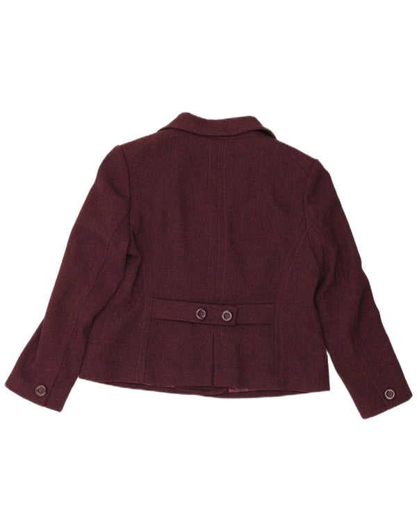 Marks & Spencer ženski sako s dvostrukim kopčanjem UK 18 XL Bordo
