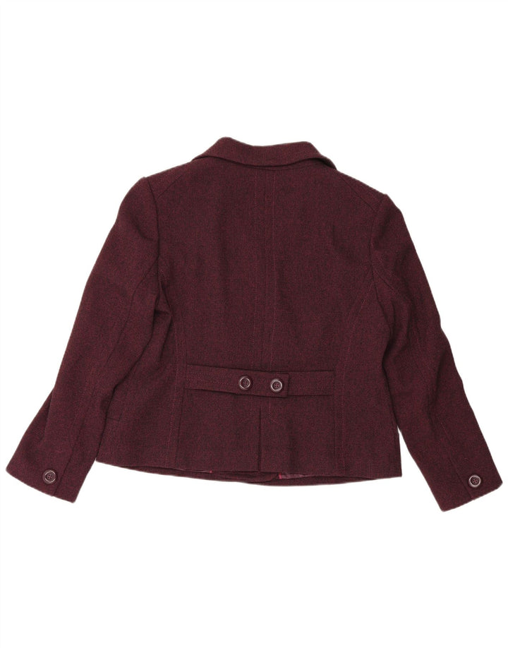 Marks & Spencer ženski sako s dvostrukim kopčanjem UK 18 XL Bordo