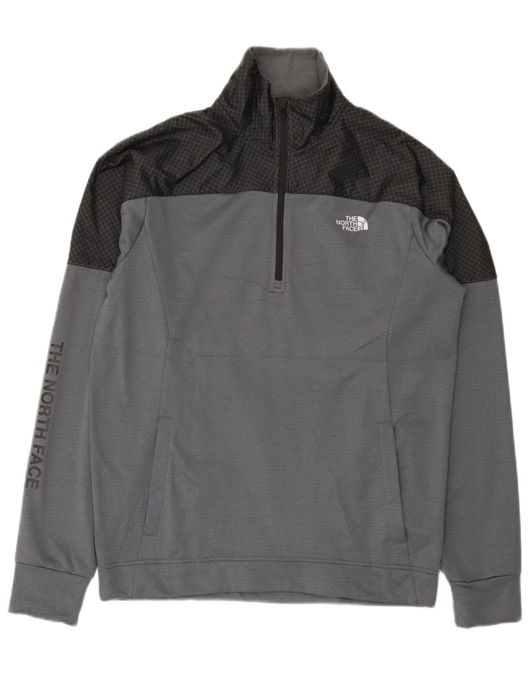 The North Face muška majica s grafičkim motivima, mala siva boja