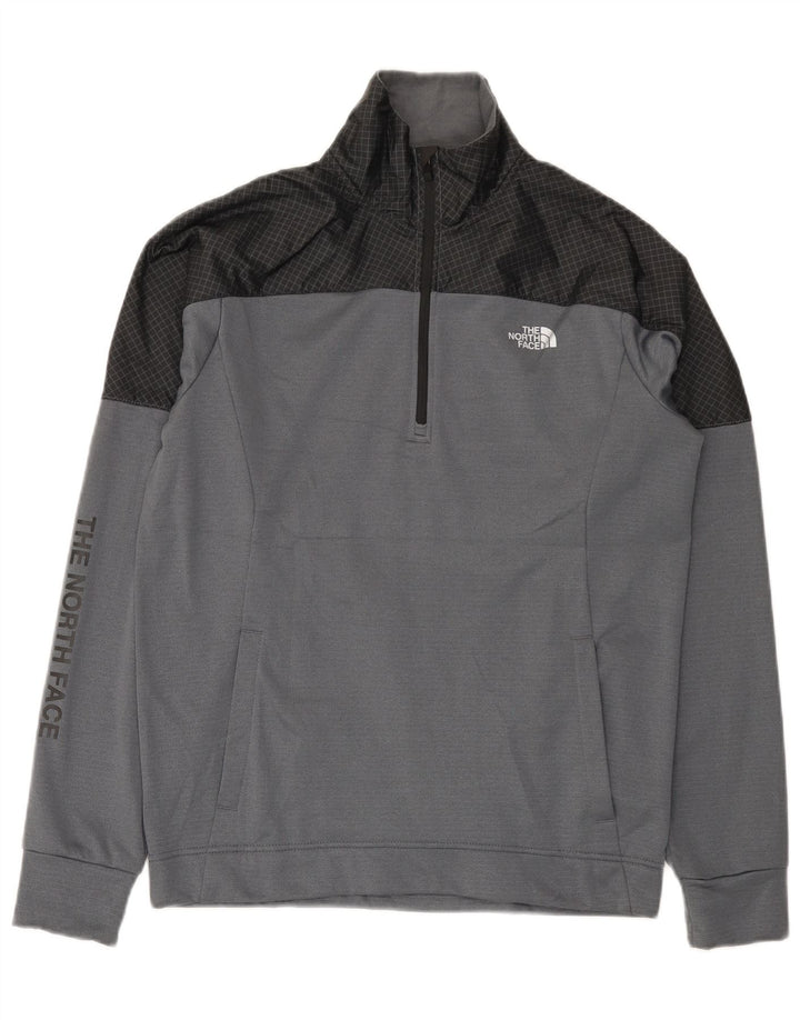 The North Face muška majica s grafičkim motivima, mala siva boja