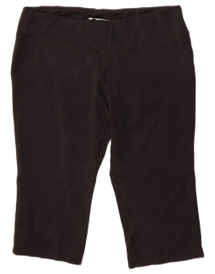 New Balance ženske kapri tajice UK 18 XL crni poliester