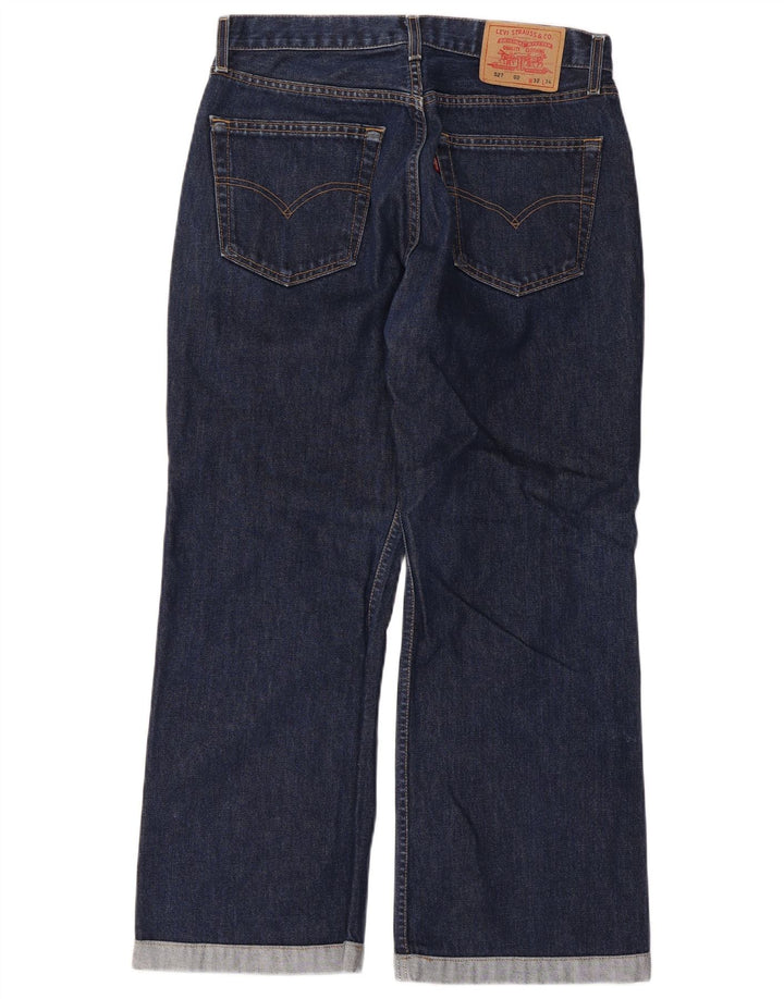 Levi's muške 527 Bootcut traperice W32 L27 tamnoplavi pamuk