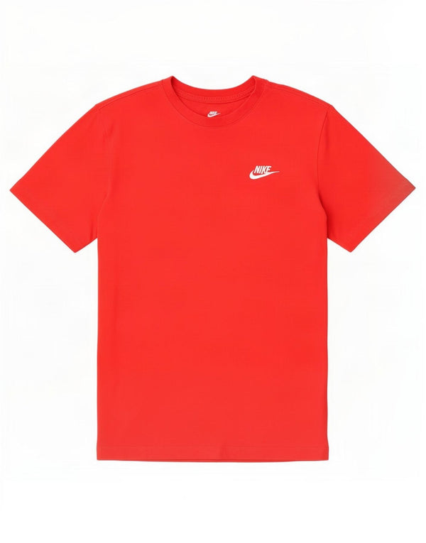 Nike Mens T-Shirt Top Small Red Cotton