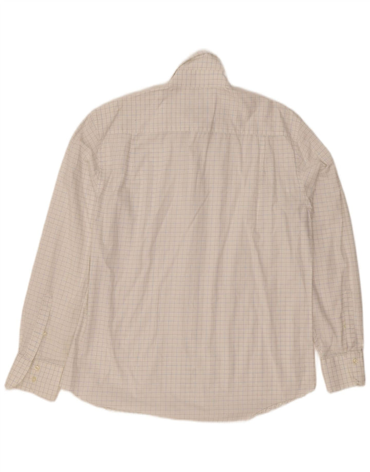 Luciano Soprani muška košulja veliki bijeli karirani