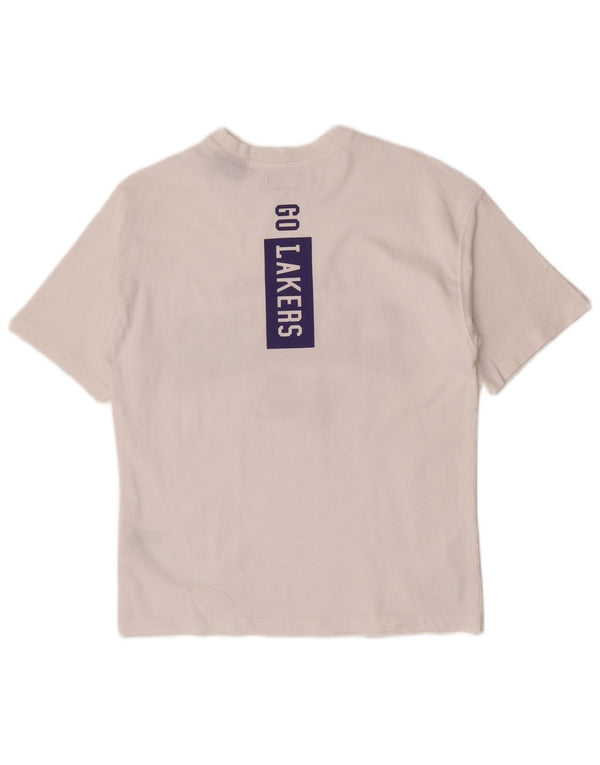 Zara Boys majica kratkih rukava Los Angeles Lakers s grafičkim motivima, 11-12 godina, bijeli pamuk
