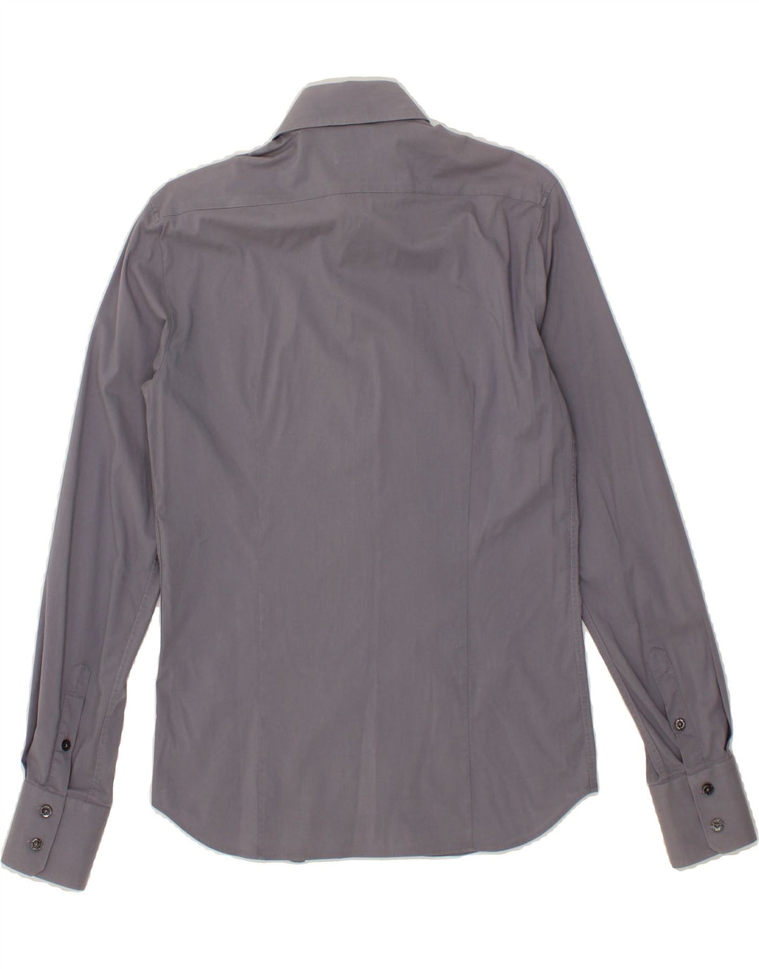 PATRIZIA PEPE Mens Shirt IT 46 Small Grey Cotton Vintage Patrizia Pepe and Second-Hand Patrizia Pepe from Messina Hembry 