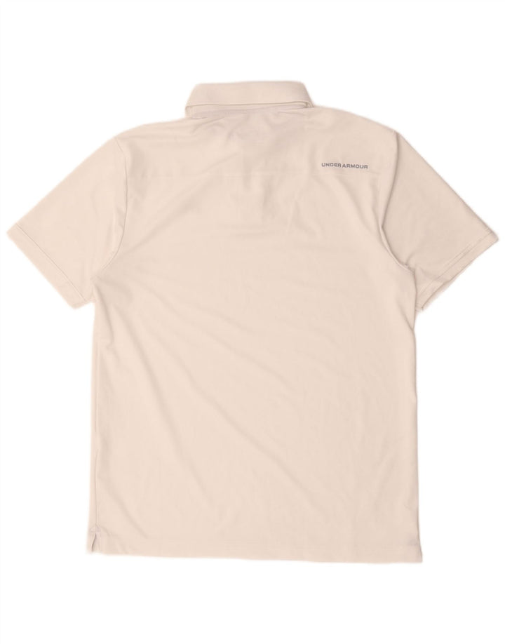 Under Armour muška polo majica Heat Gear Srednje bijela