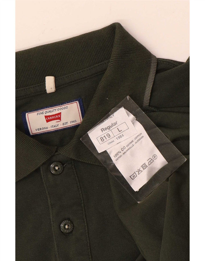 Carrera muška polo majica veliki kaki pamuk