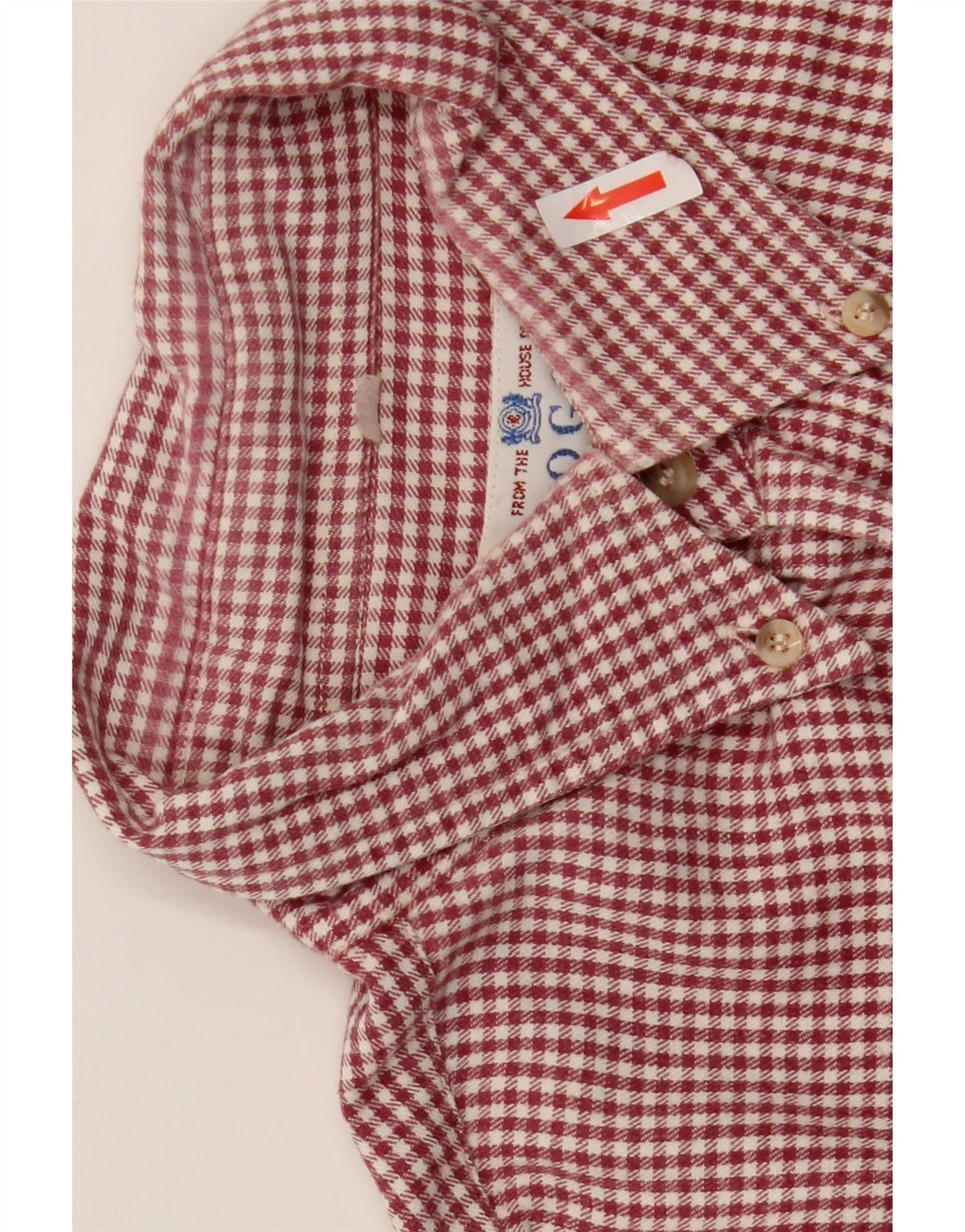 Boggi muška košulja Large Red Gingham