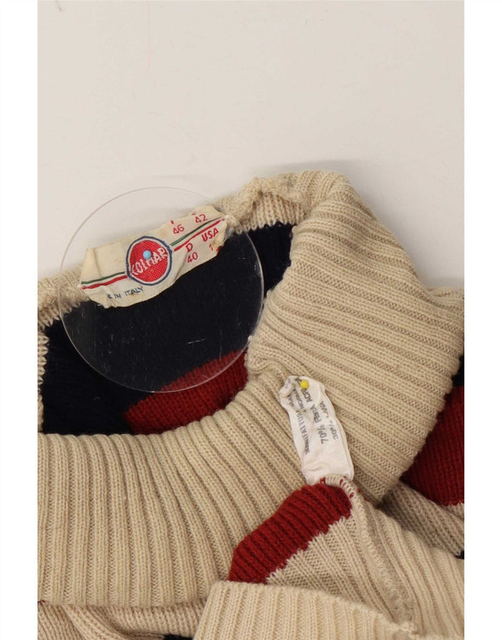 Colmar ženski pulover s rol izrezom IT 46 Large Multicolored Striped